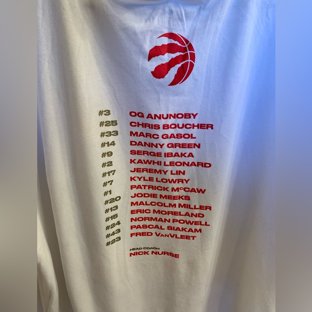Toronto Raptors 2019 Championship Nike Dri-Fit T-Shirt - Picture 6 of 6